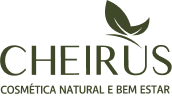 Logotipo da Cheirus Cosmética Natural e Bem Estar